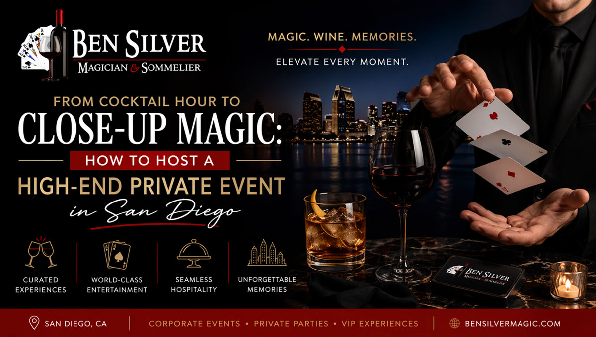 Ben Silver Cocktail Hour to Close-Up Magic